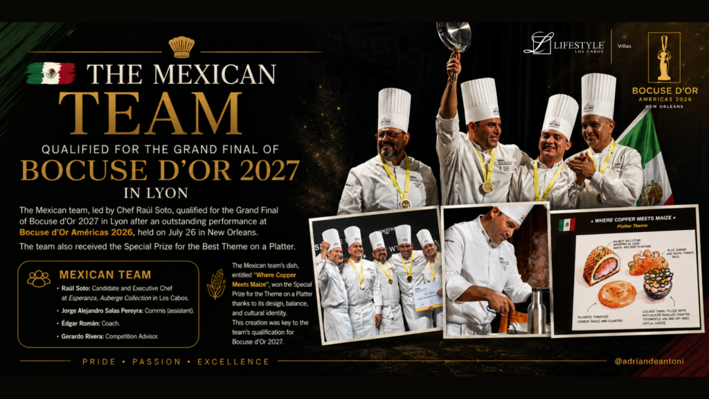 South Baja Cuisine Conquers the International Stage.